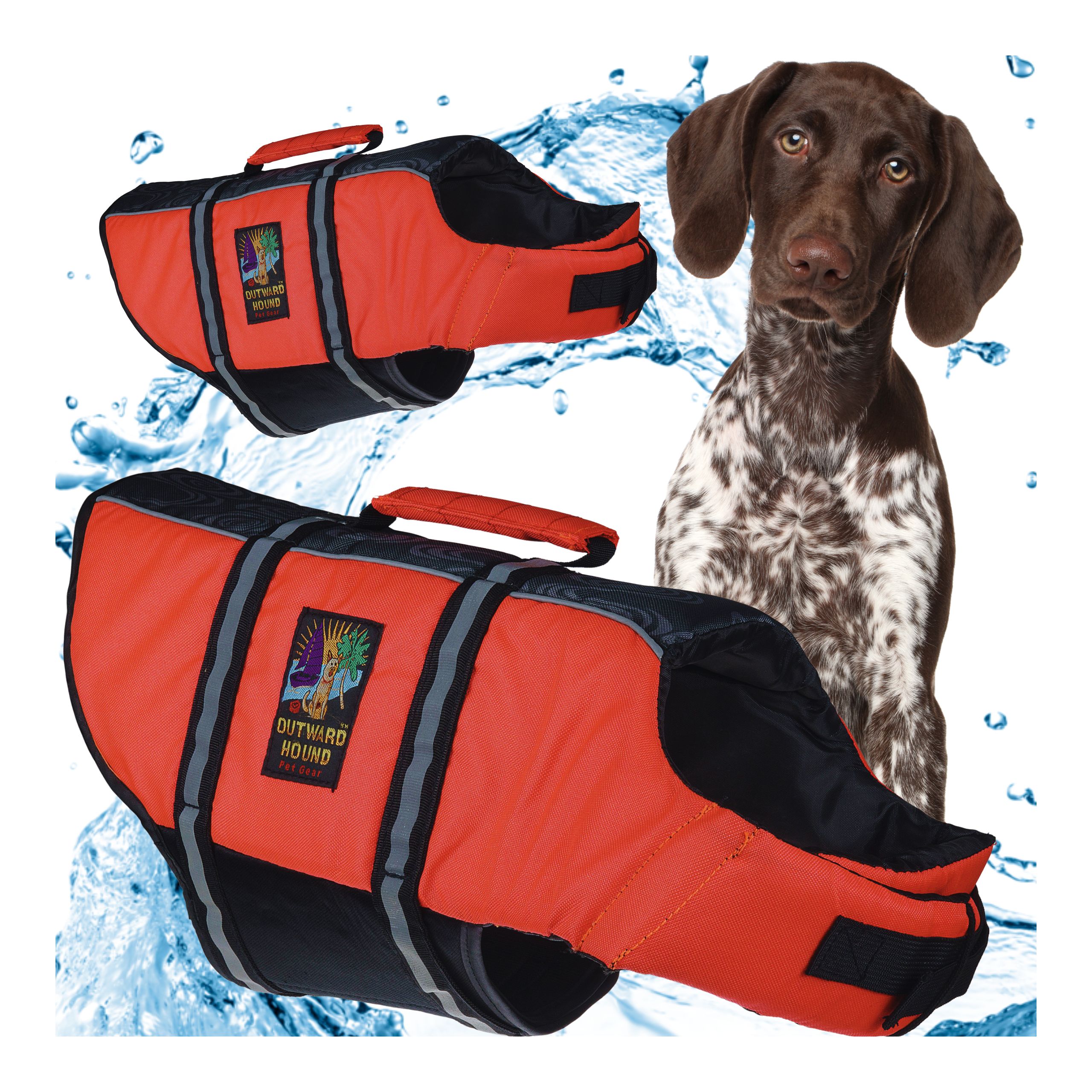 Levně Kapok dla psa do pływania kamizelka Plovací vesta pro psy, záchranná,