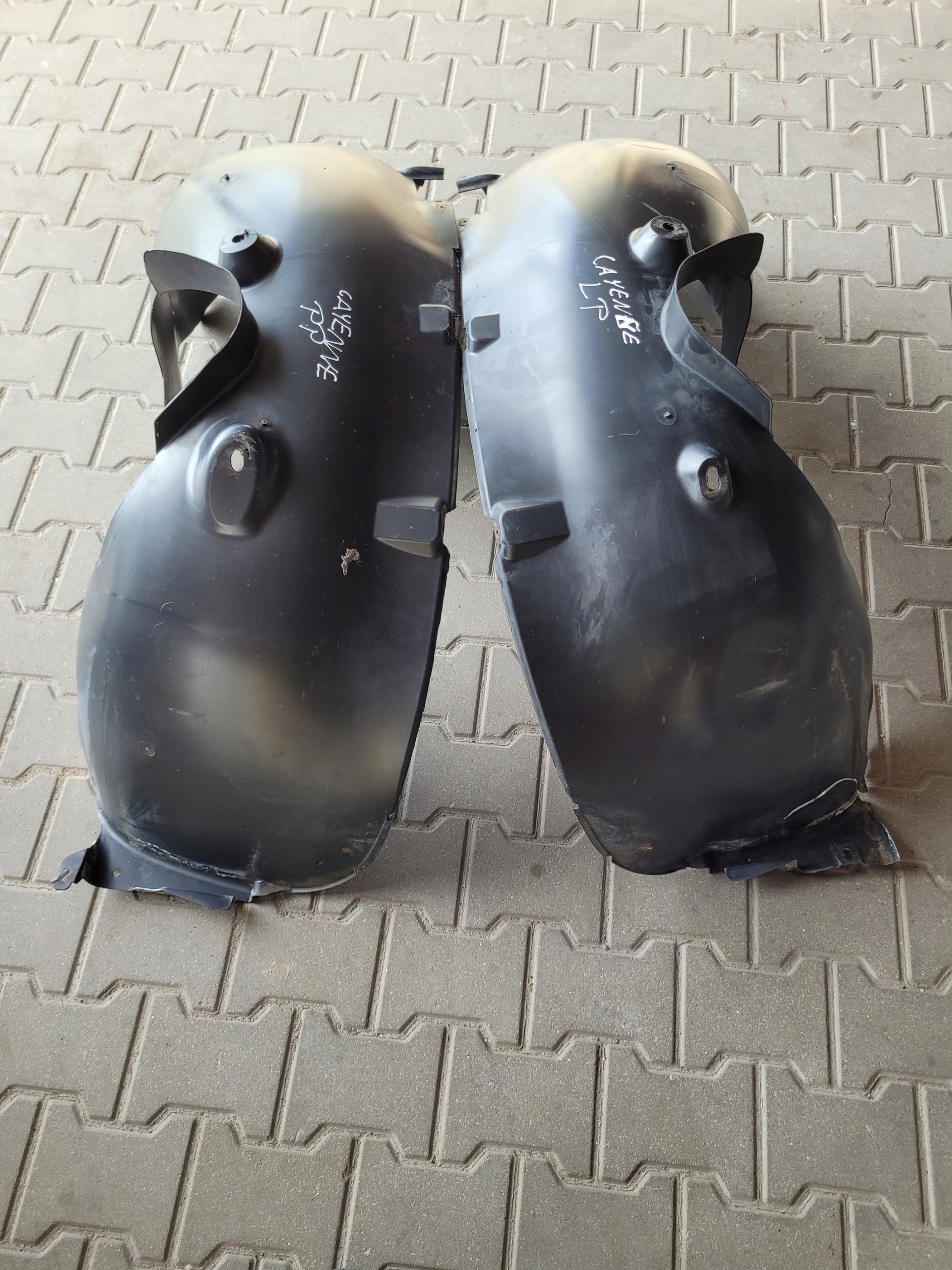 mudguard front left right front left right PORSCHE CAYENNE and 7L 9PA LIFT