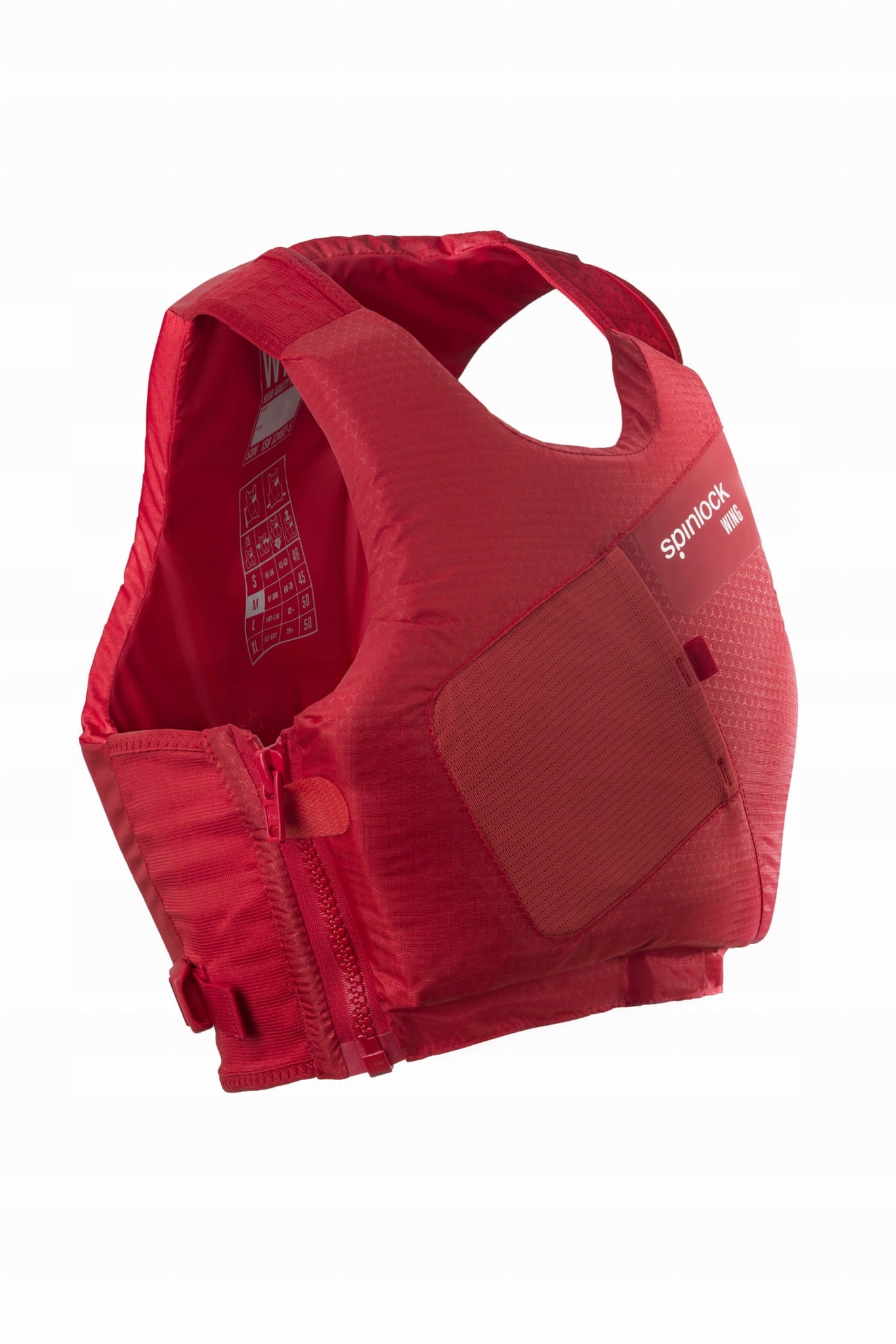 Lodní vesta kajak Sup kite Spinlock Wing S červená