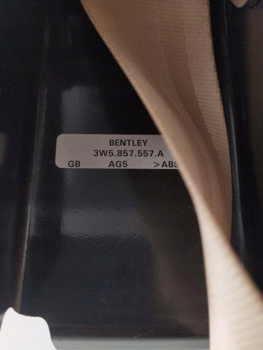ремень безопасности Bentley CONTINENTAL FLYING SPUR 2012 3W5857807E