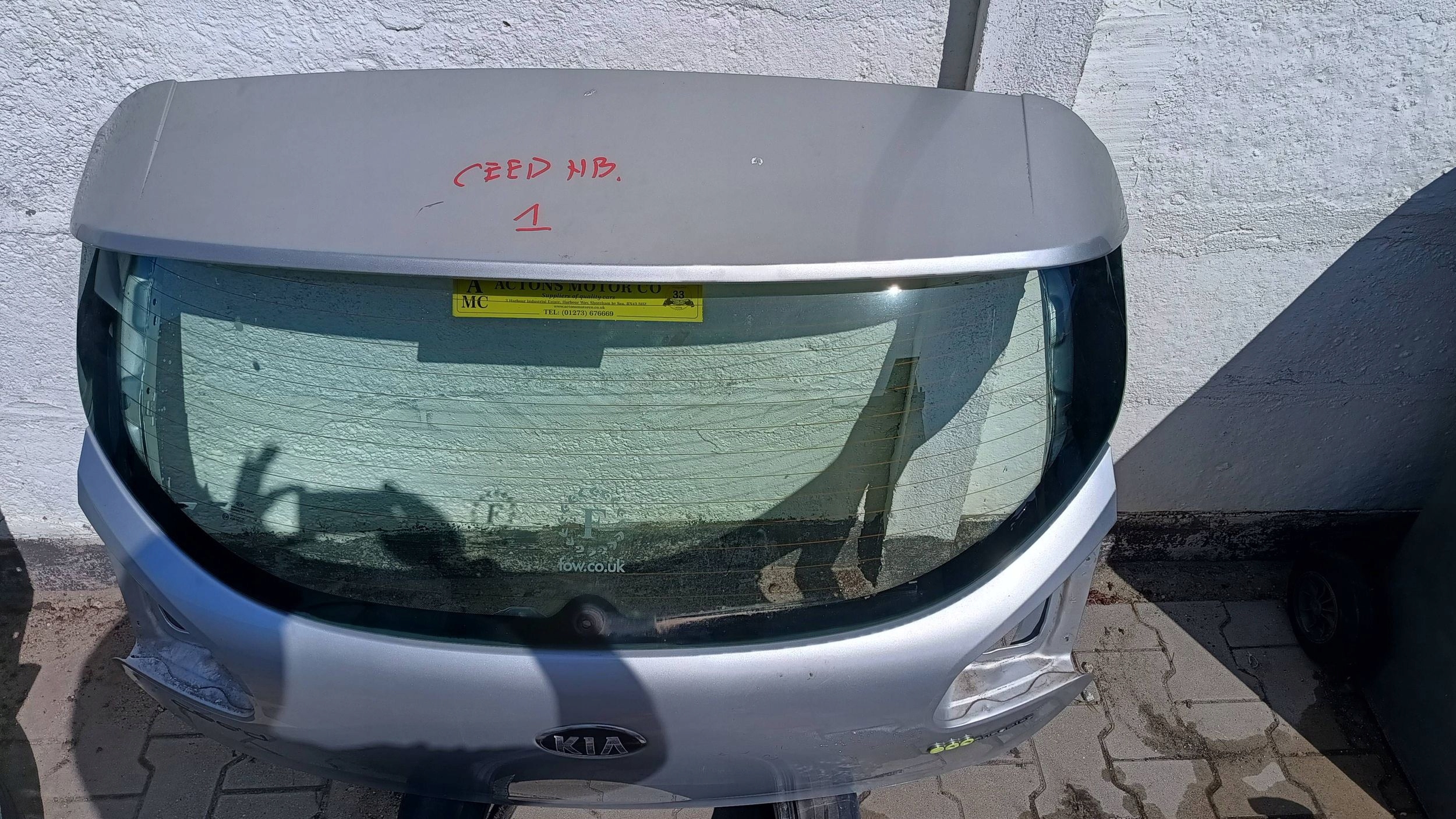 KIA CEED II HB boot door rear + window 9S 2013R