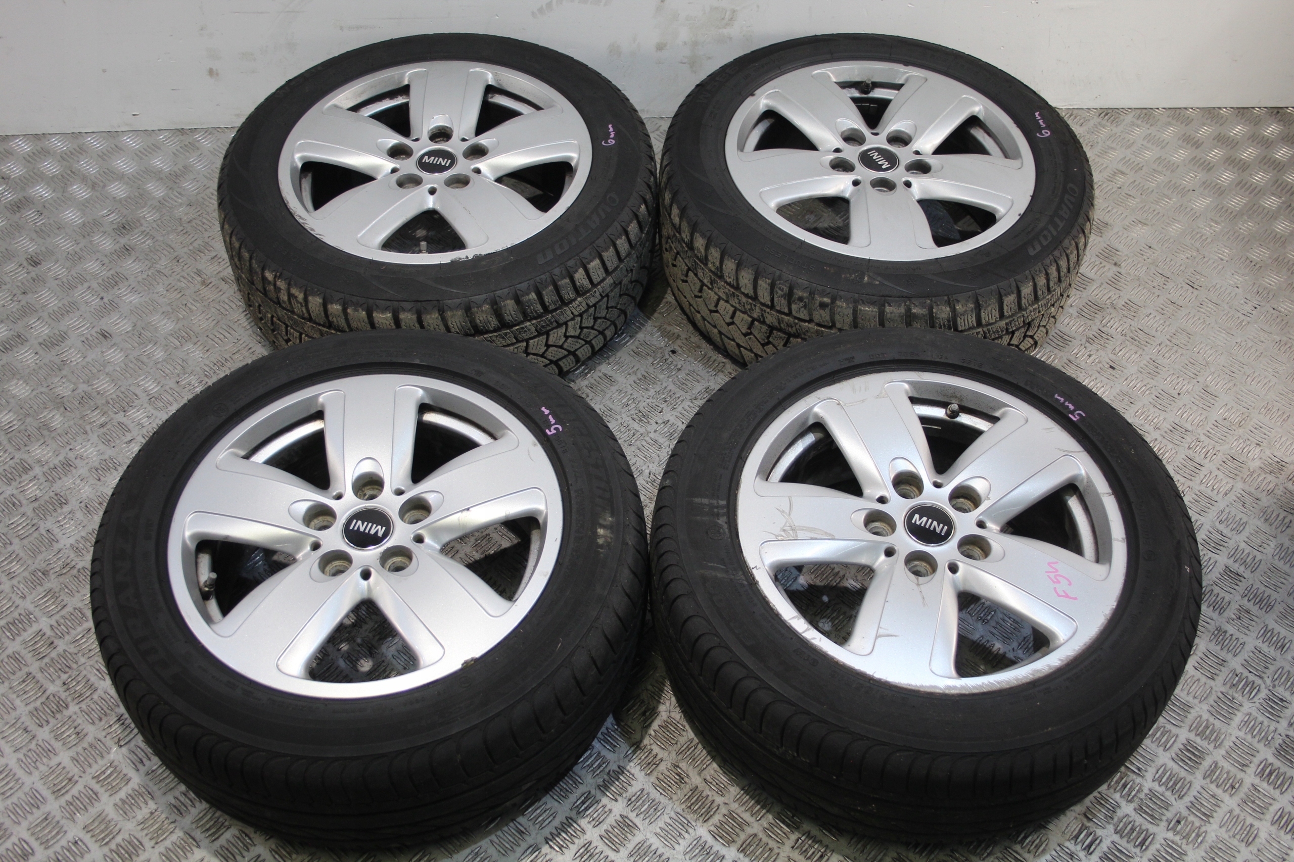 КОЛЕСА ДИСКИ ЛИТІ ДИСКИ 205/55 R16 MINI CLUBMAN F54