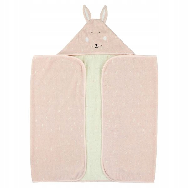 Ręcznik Kąpielowy z Kapturem 70 x 130cm Królik Trixie Baby Trixie