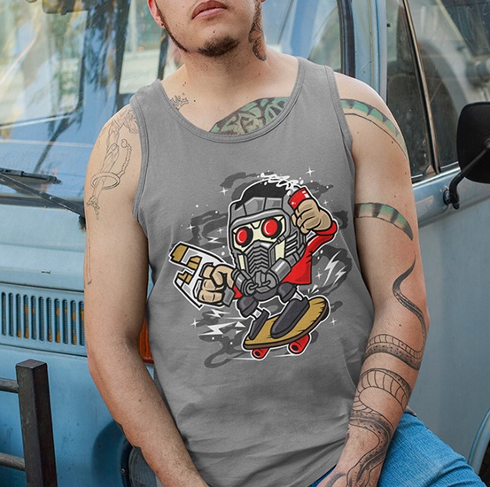 TANK TOP FILMOWE SKATE LORD Rozmiar M