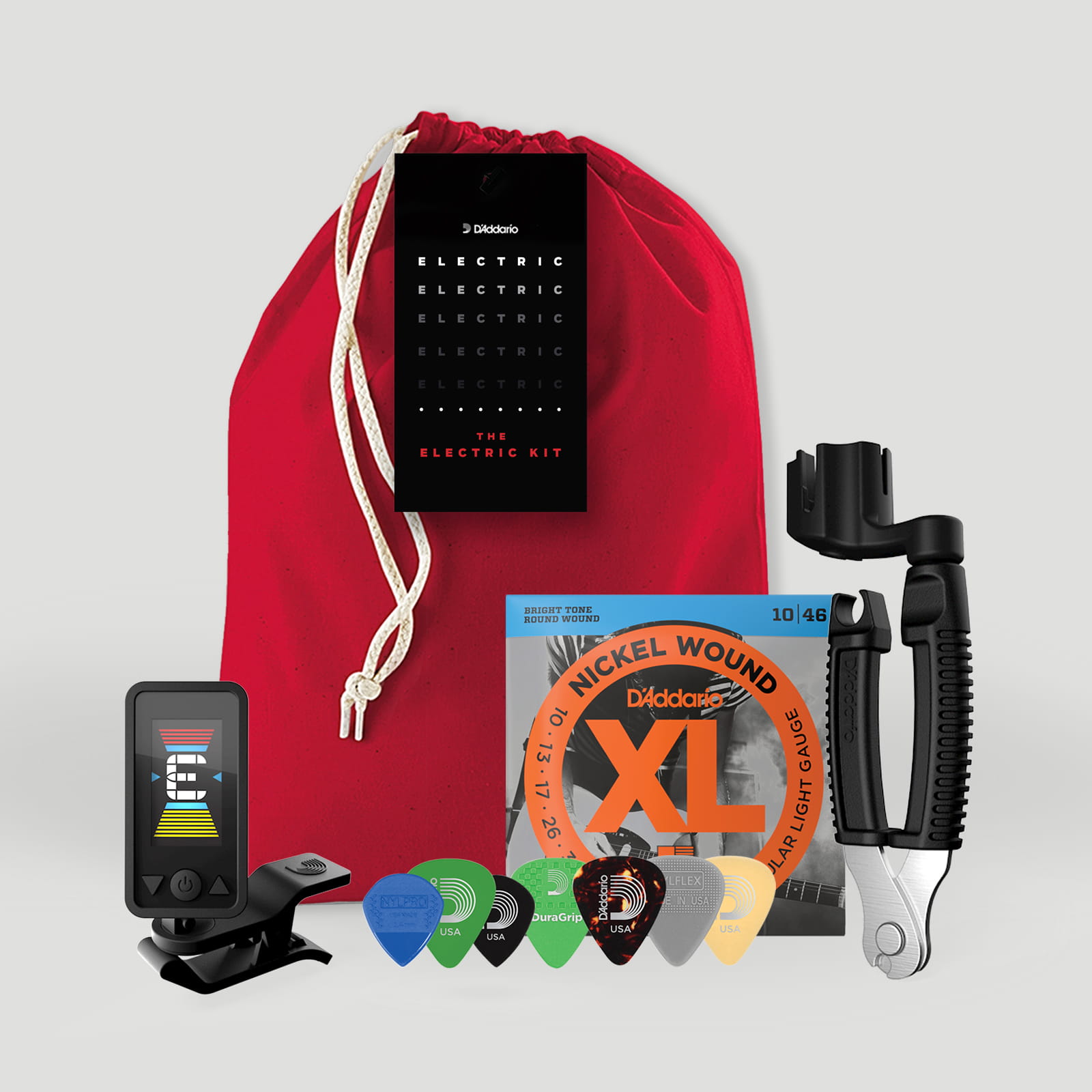 Zestaw D'Addario gitara elektryczna EXL110