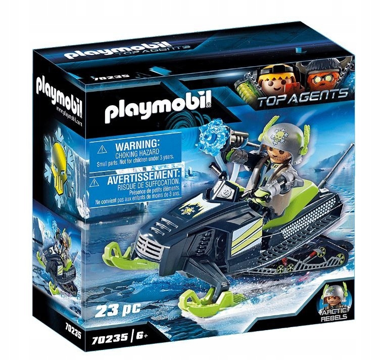 

Playmobil 70235 Spy Team Lodowy Skuter