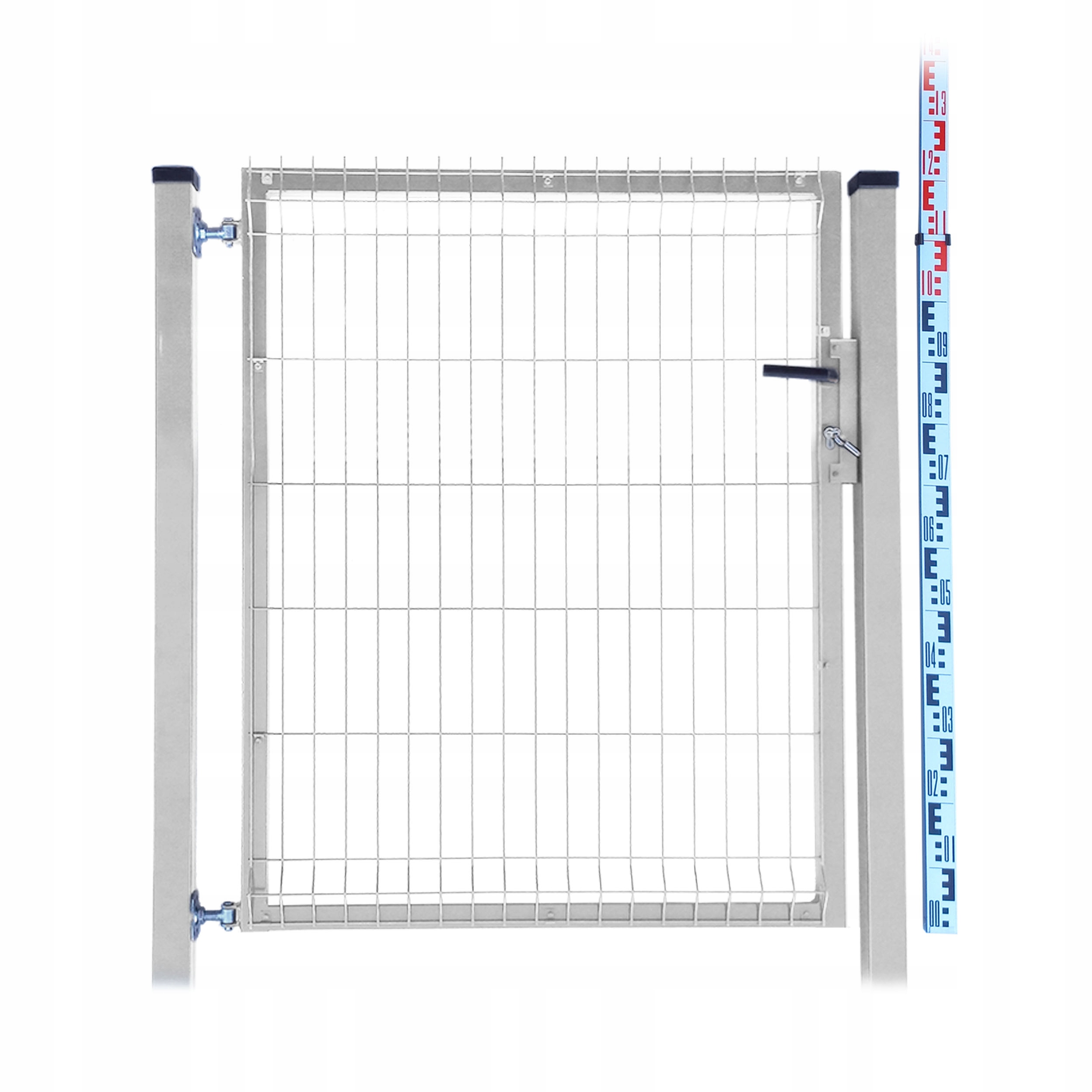 Branka 120 cm pozink Panelová, dva sloupky, pozinkovaná, 120 123 cm, 123 cm