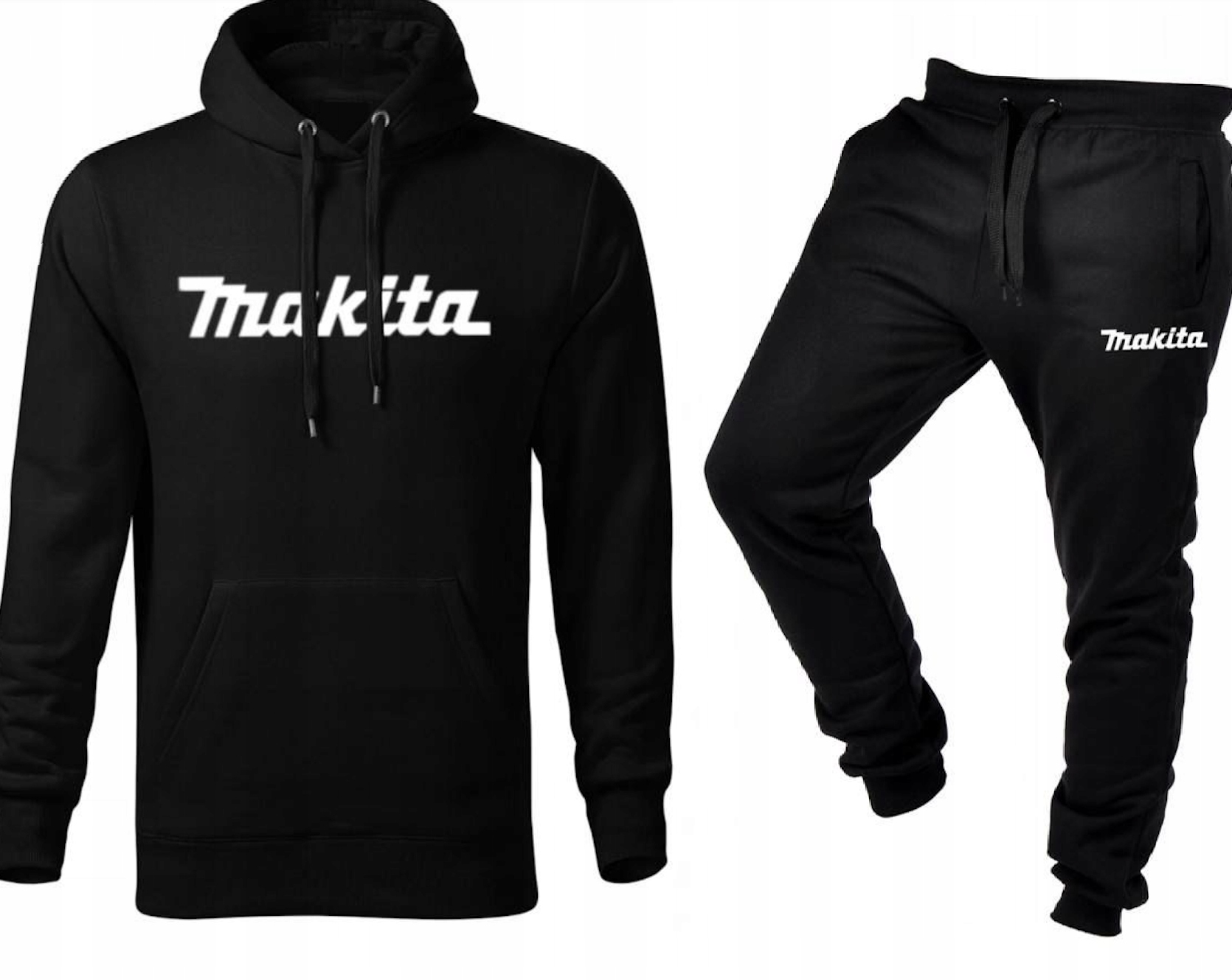 Tepláková Souprava Teplákovka Makita Mikina A Kalhoty Černá L