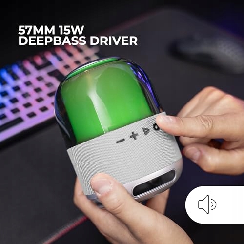MARS GAMING Kompaktowe Głośniki RGB Do Gier MSCUBEW — miniatura 2