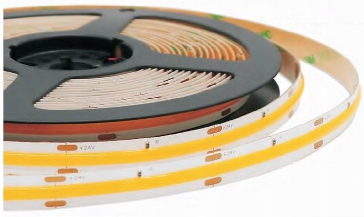 

Taśma Led Cob Neon IP20 48W 12V ciepła rolka 5m