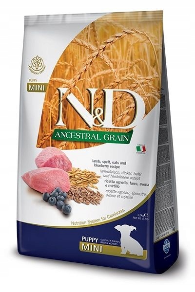 Farmina Dog Ancestral Grain Mini Puppy lamb 2,5 kg