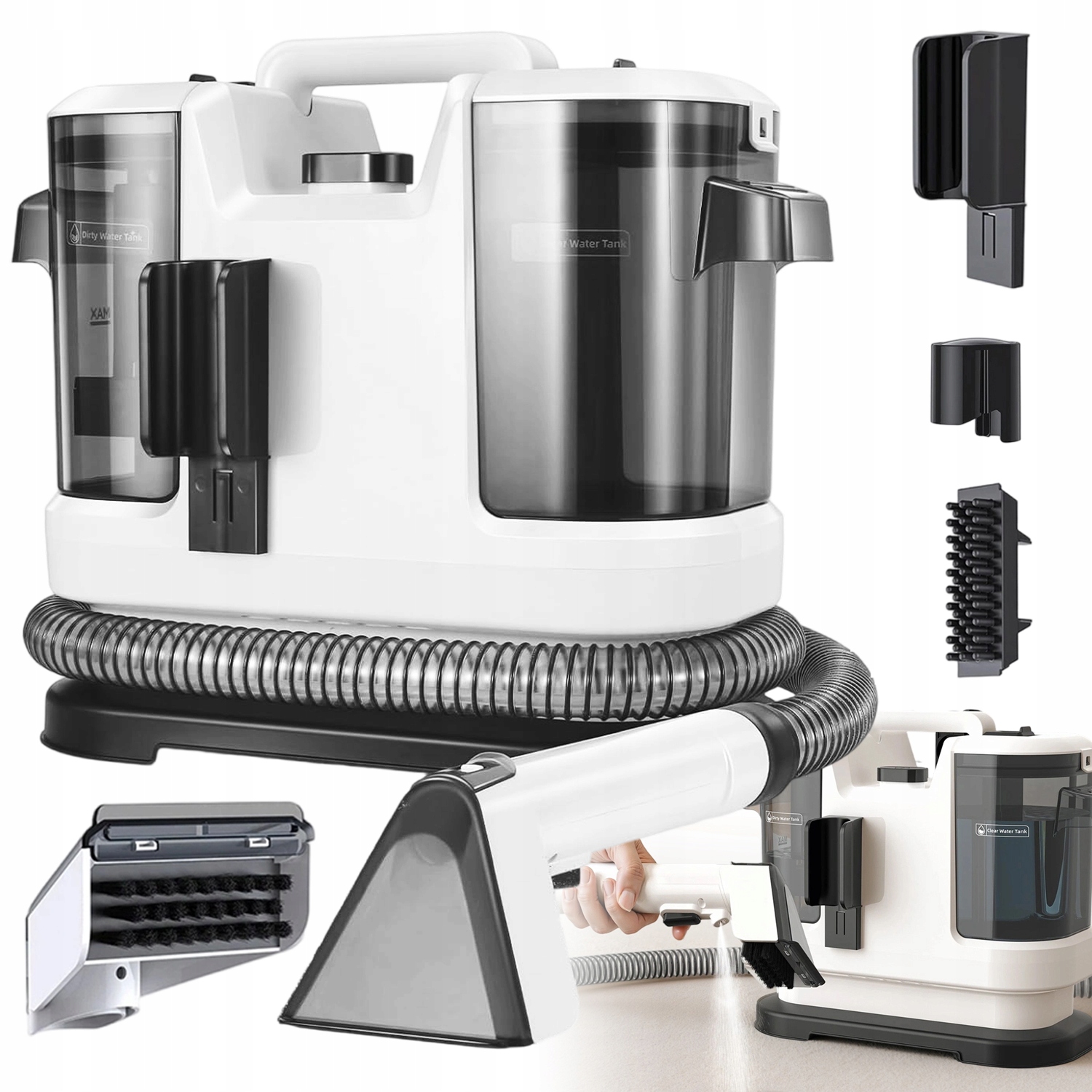 Vysavač Na Čištění Koberců A Čalounění Autosedaček 450 W