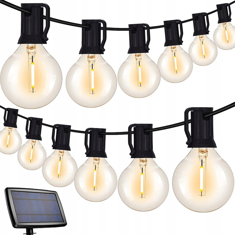 

Girlanda Solarna Ogrodowa 10xLED Lampki Kulki 5,5m