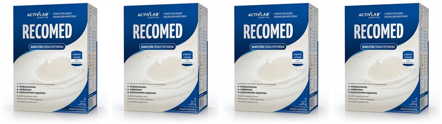 Recomed Specjalna Żywność Dla Rekonwalescentów Smak Neutralny 6 Saszetek