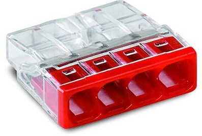 WAGO SZYBKOZŁĄCZKA NA DRUT 4x2,5 2273-204 10 szt.