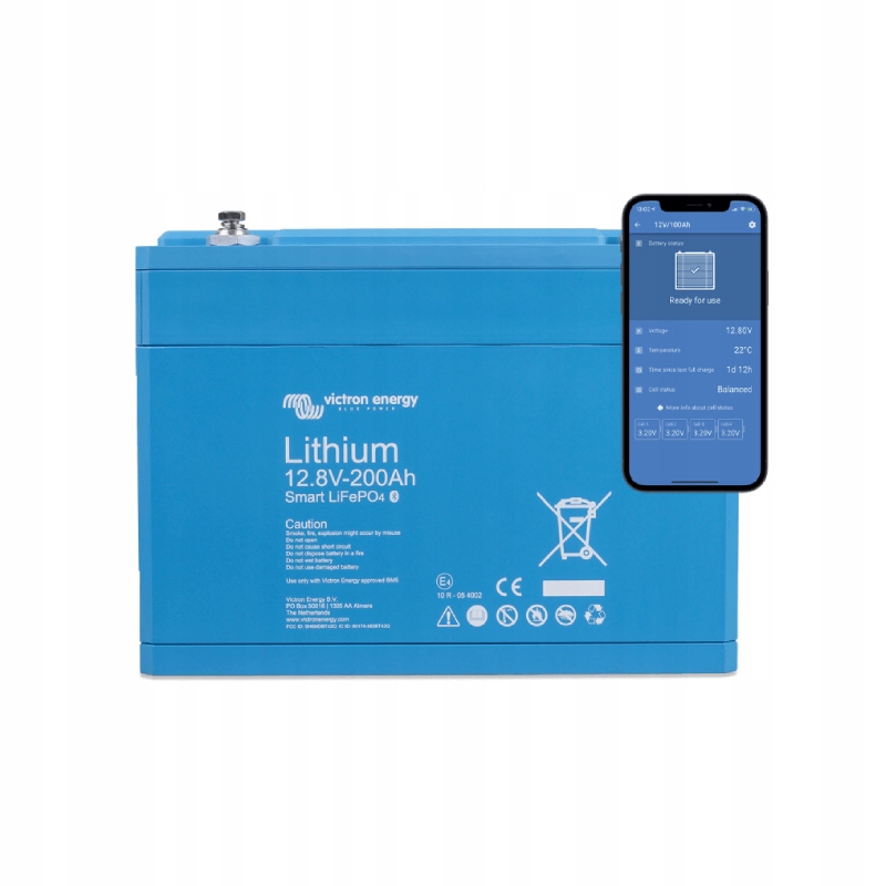 AKUMULATOR SMART VICTRON ENERGY 200aH LiFePO4 Stan opakowania oryginalne