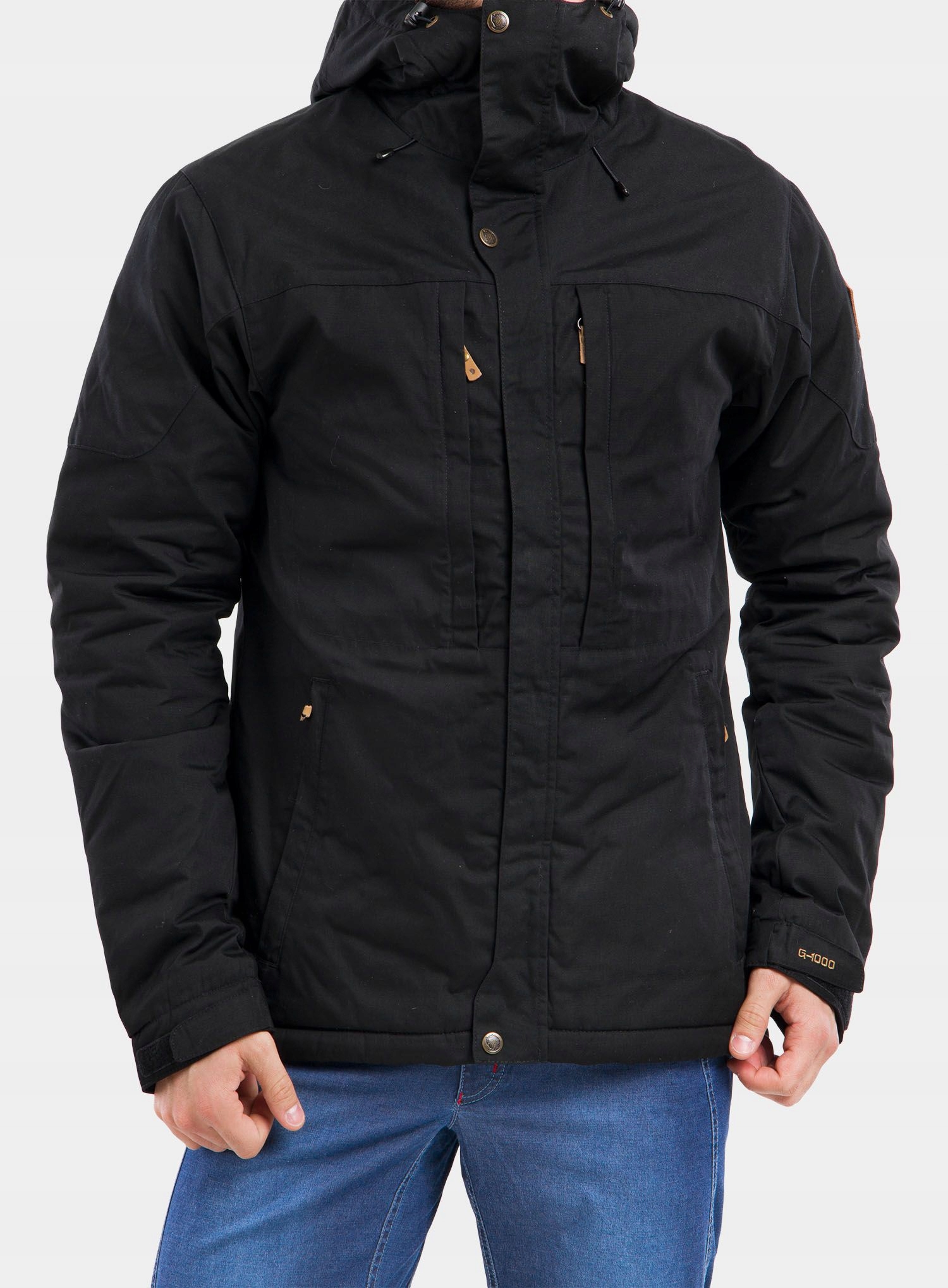 Zimní bunda Fjallraven Skogso Padded Jacket černá M