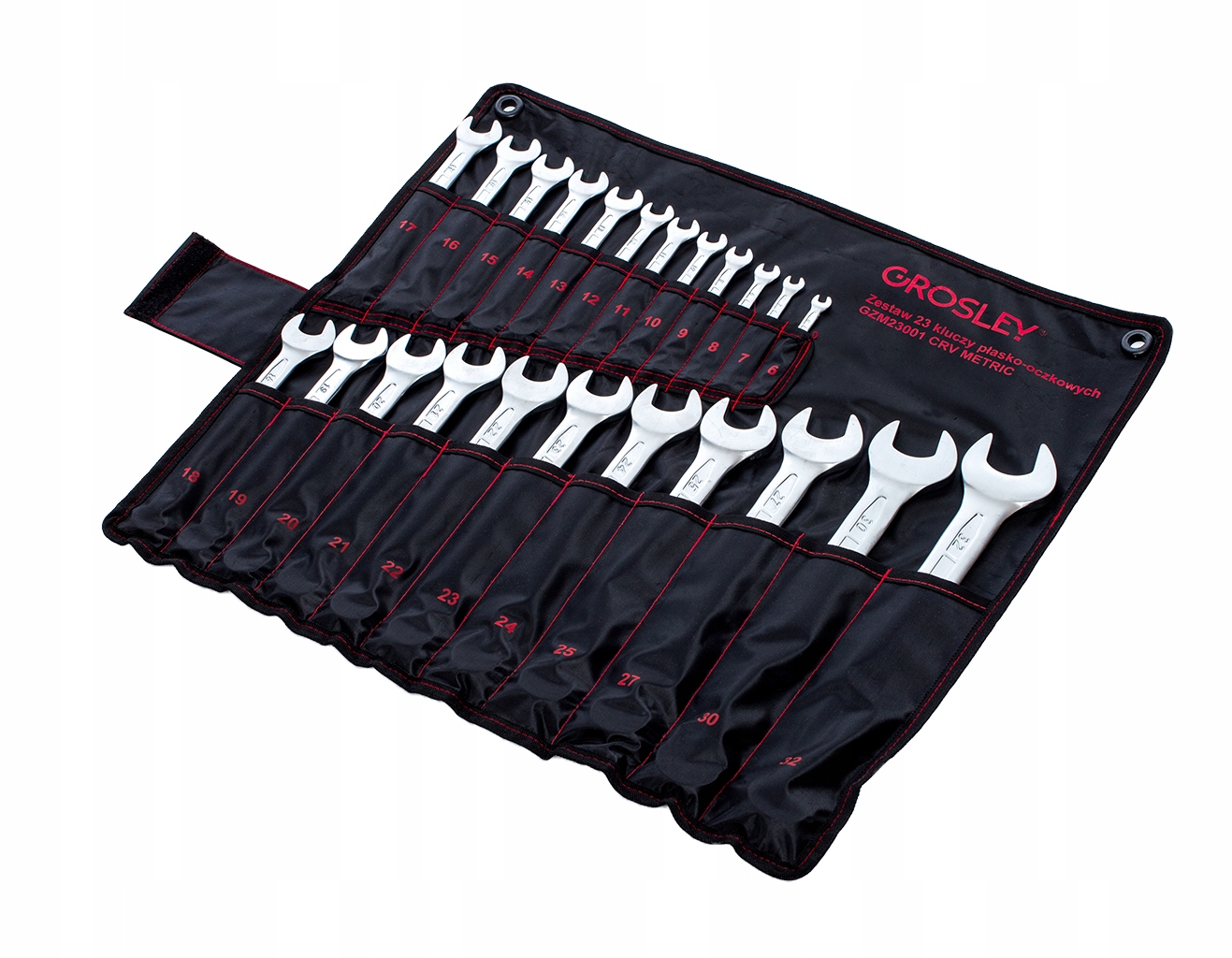 Sada 23 Očkoplochých Klíčů, Matný Grosley