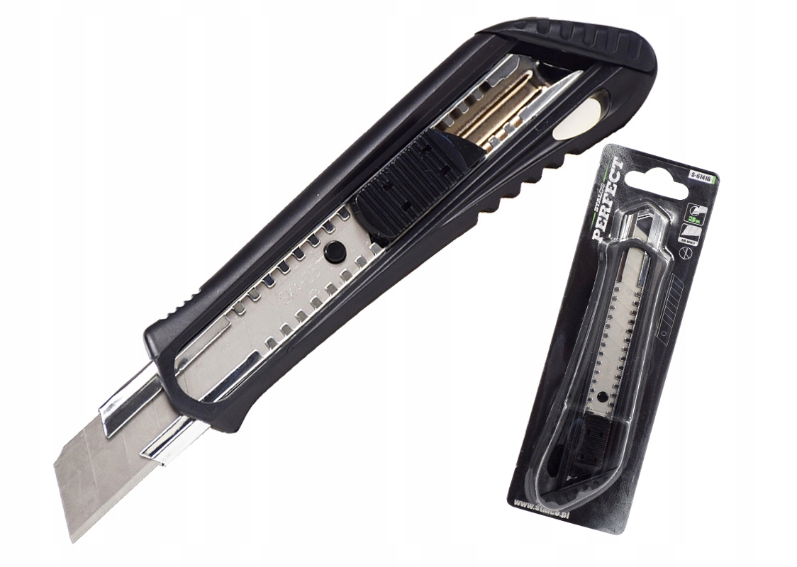 

Stalco Nóż Z Ostrzem Łamanym 18MM Typ S-67416