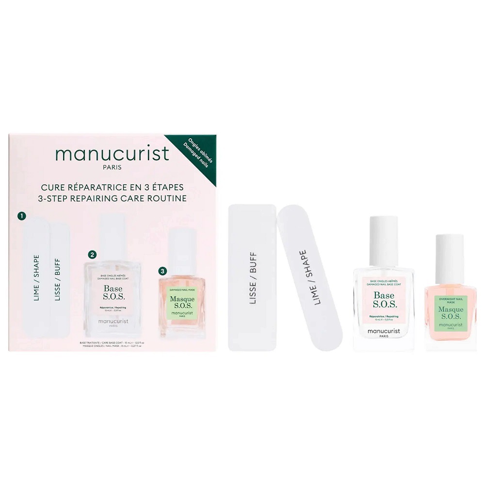 Manucurist 3-Step Repairing Care Routine sada pro péči o poškozené