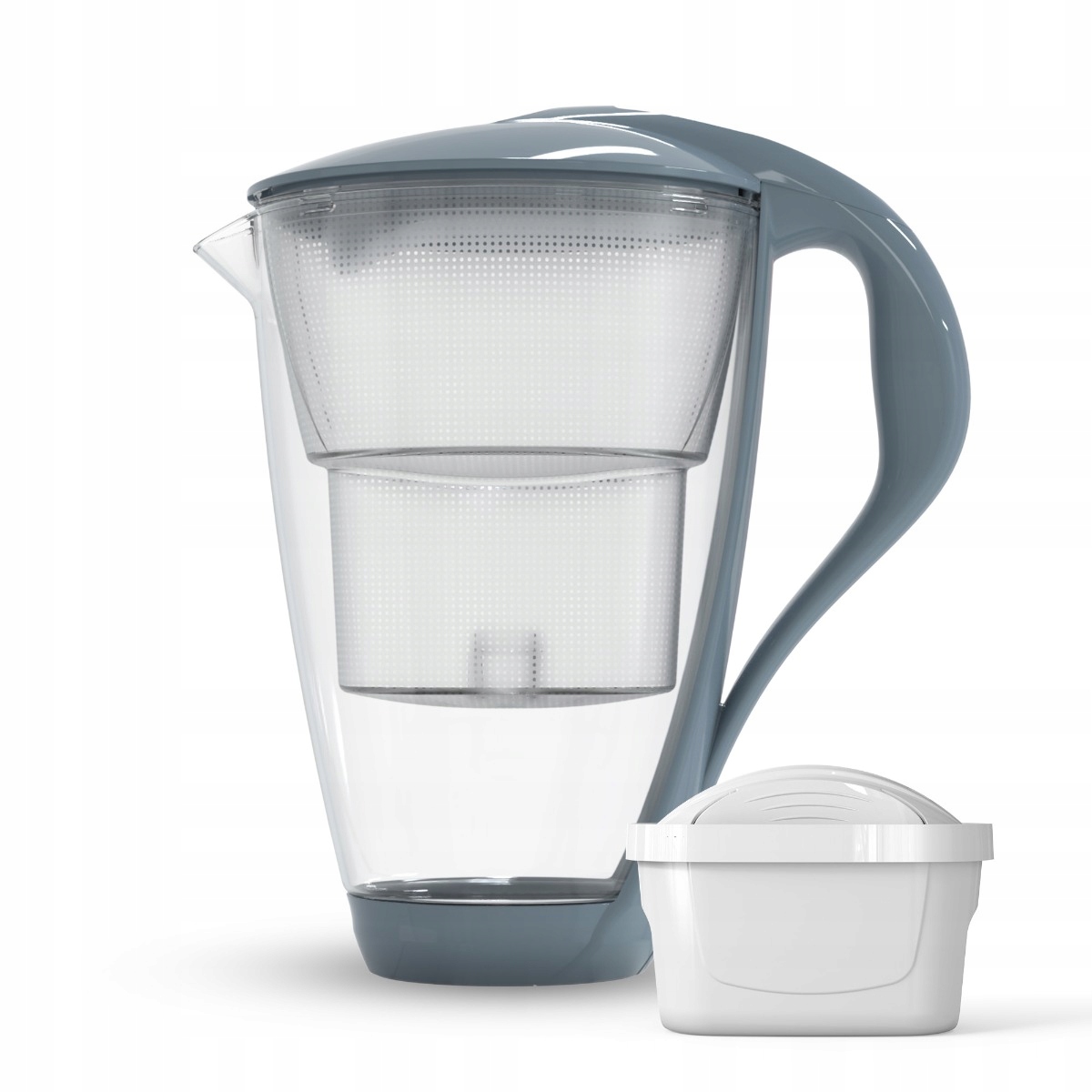 Skleněná konvice Dafi Crystal s ocelovou vložkou Unimax