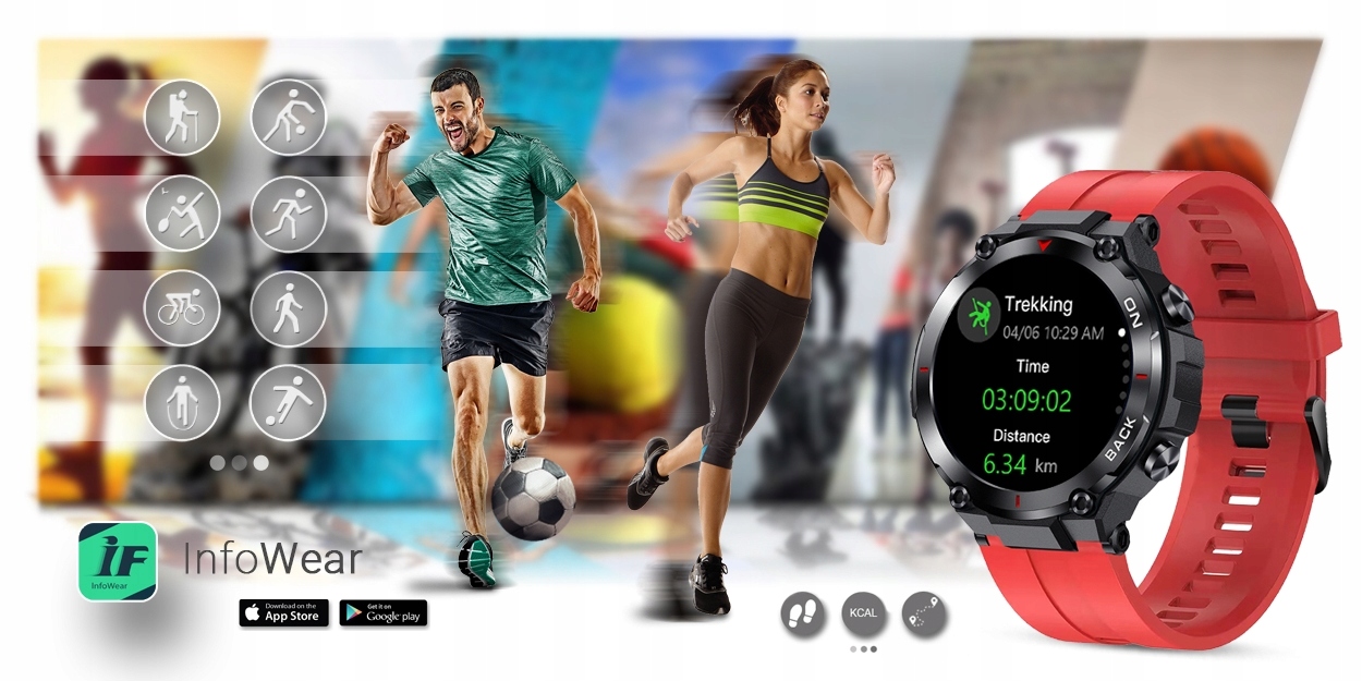 Smartwatch Gravity GT8-5 Obsługa ładowania bezprzewodowego nie