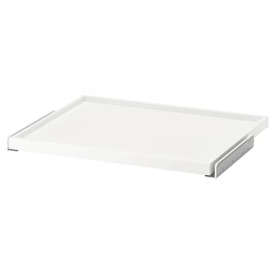 Ikea Komplement Výsuvný podnos bílý 75x58 cm
