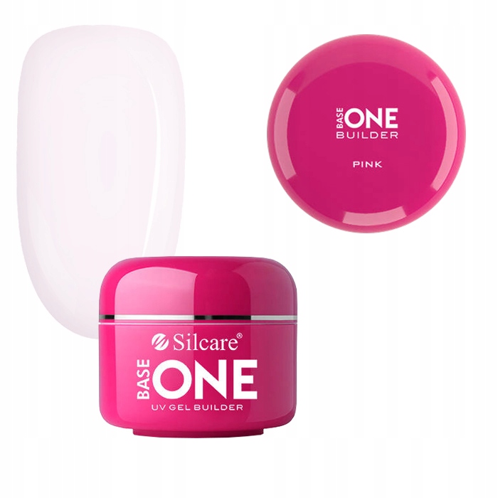 

Silcare Żel Budujący Base One Uv różowy Pink 15g