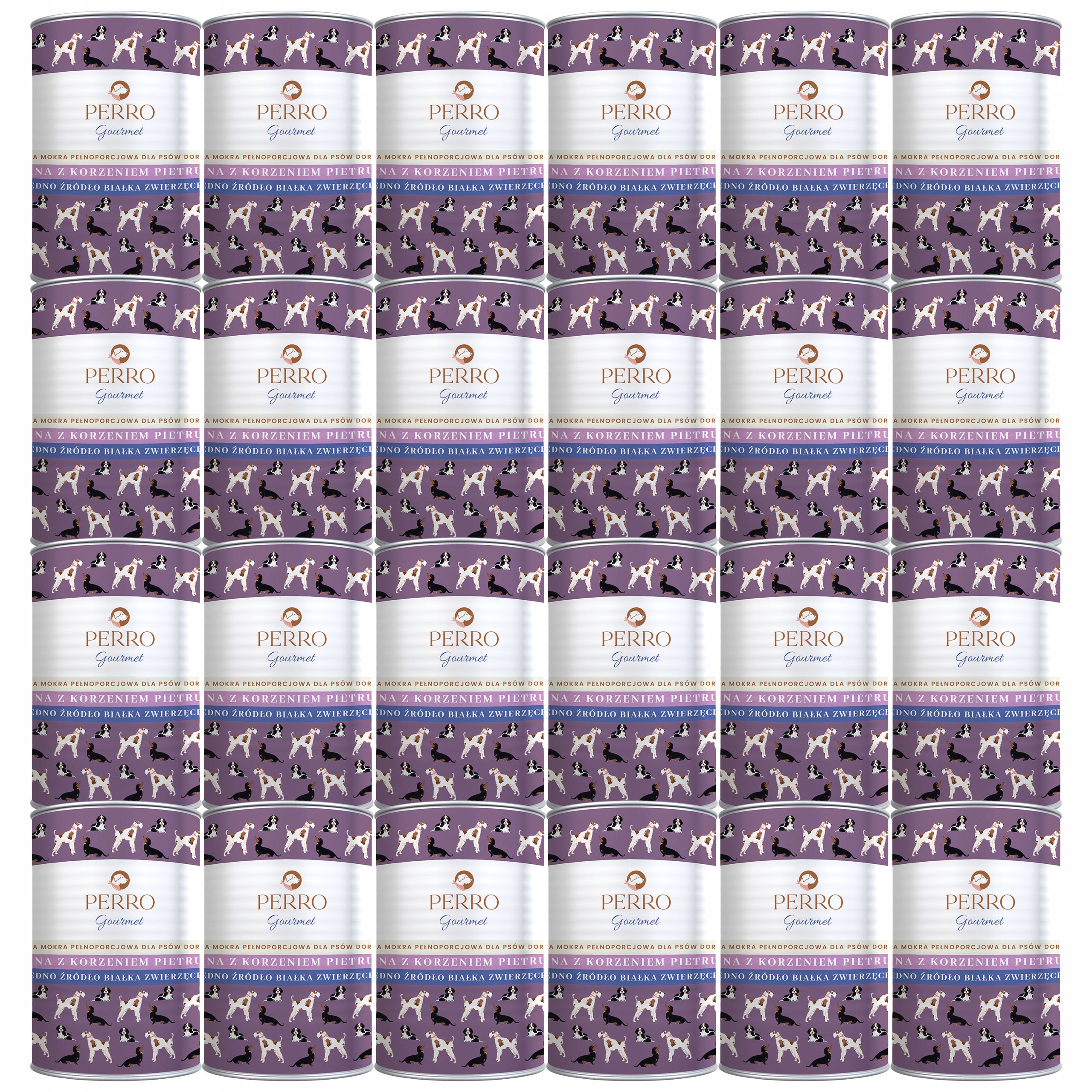 Levně Perro Gourmet Krmivo pro psy Srna s petrželovým kořenem 24 x 400 g