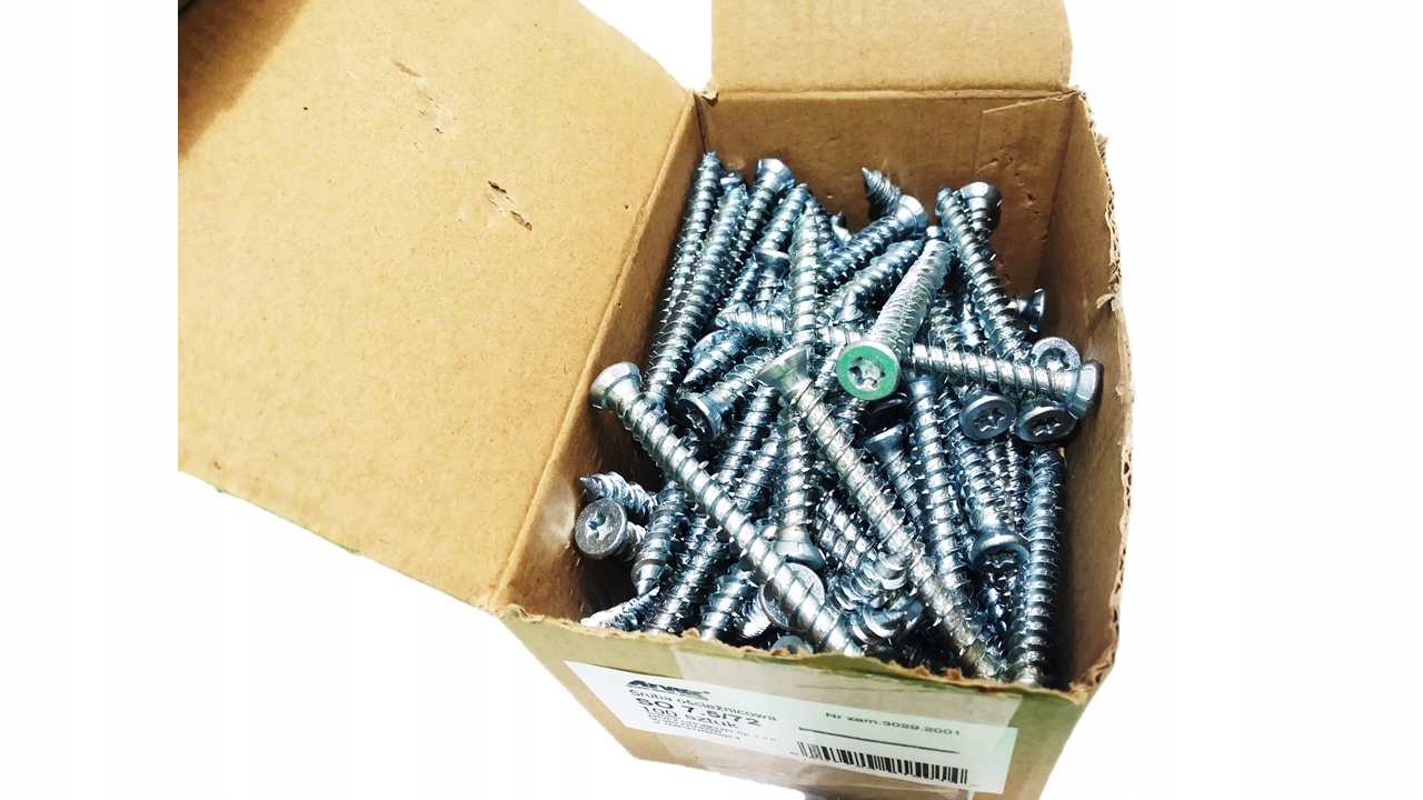 Šrouby do betonu Arvex 7,5 x 212 mm, 100 ks