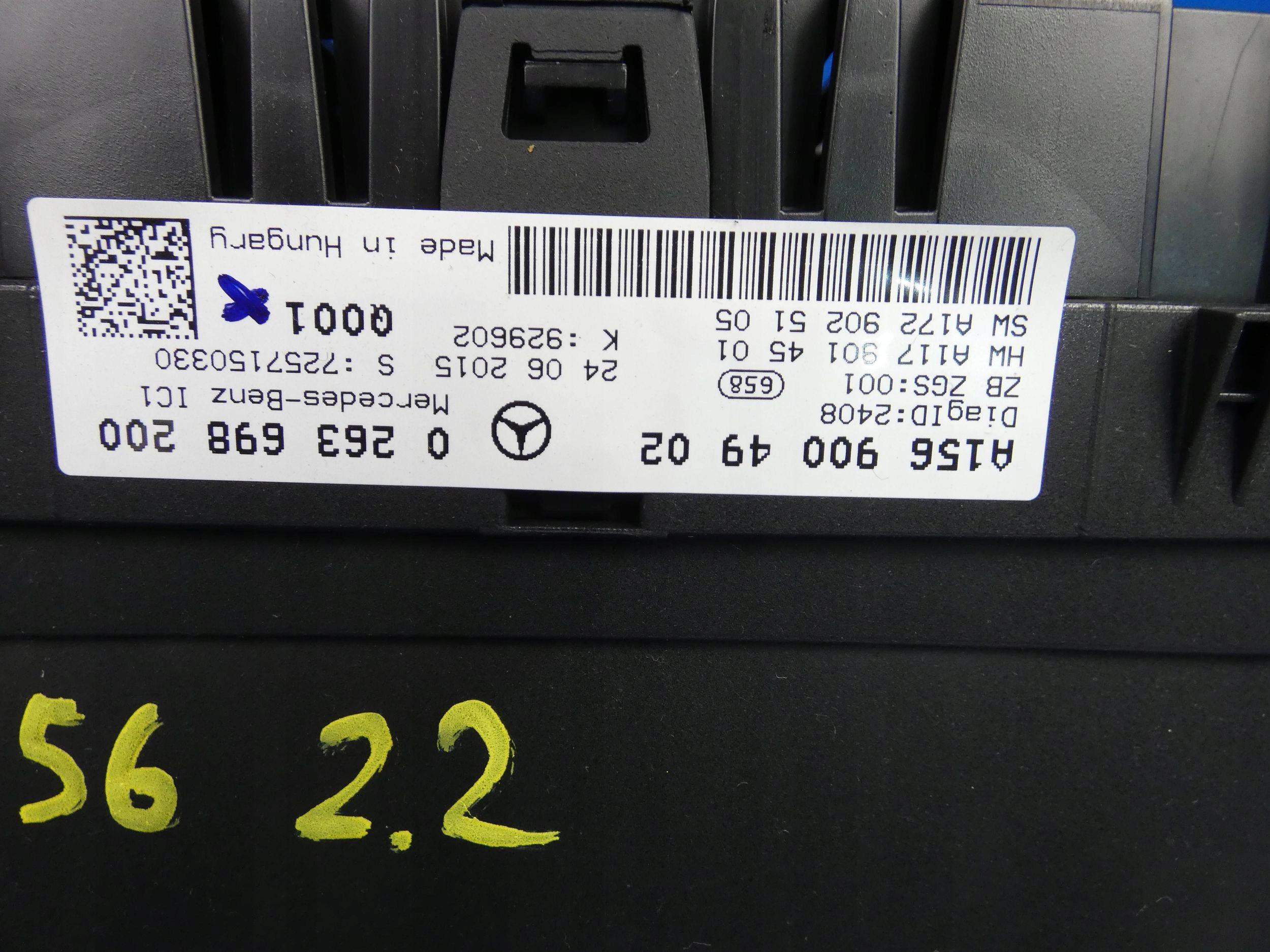 MERCEDES GLA W156 X156 dials dials WERSJA ANGIELSKA