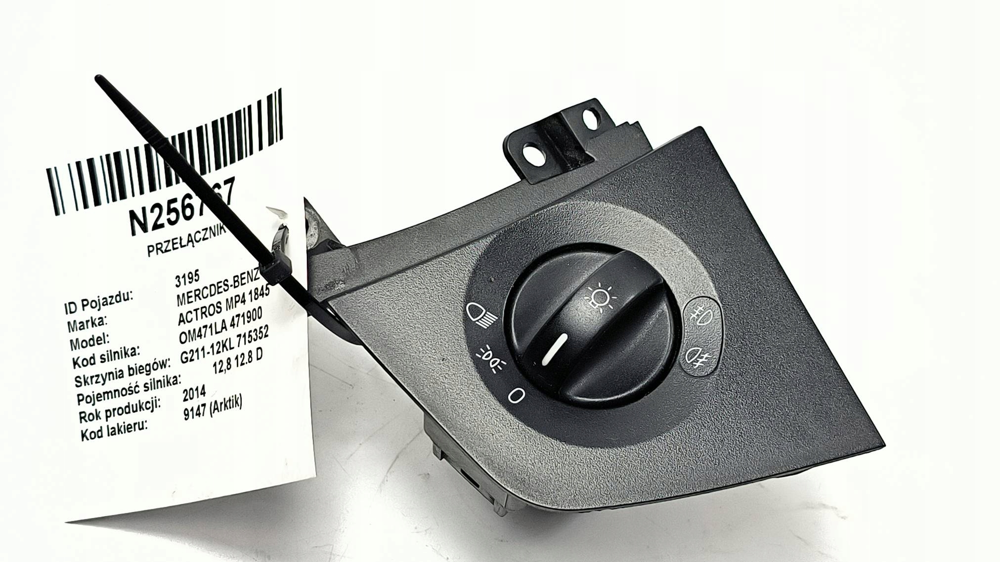 interruttore luci A9605452604 mercedes-BENZ ACTROS MP4 1845