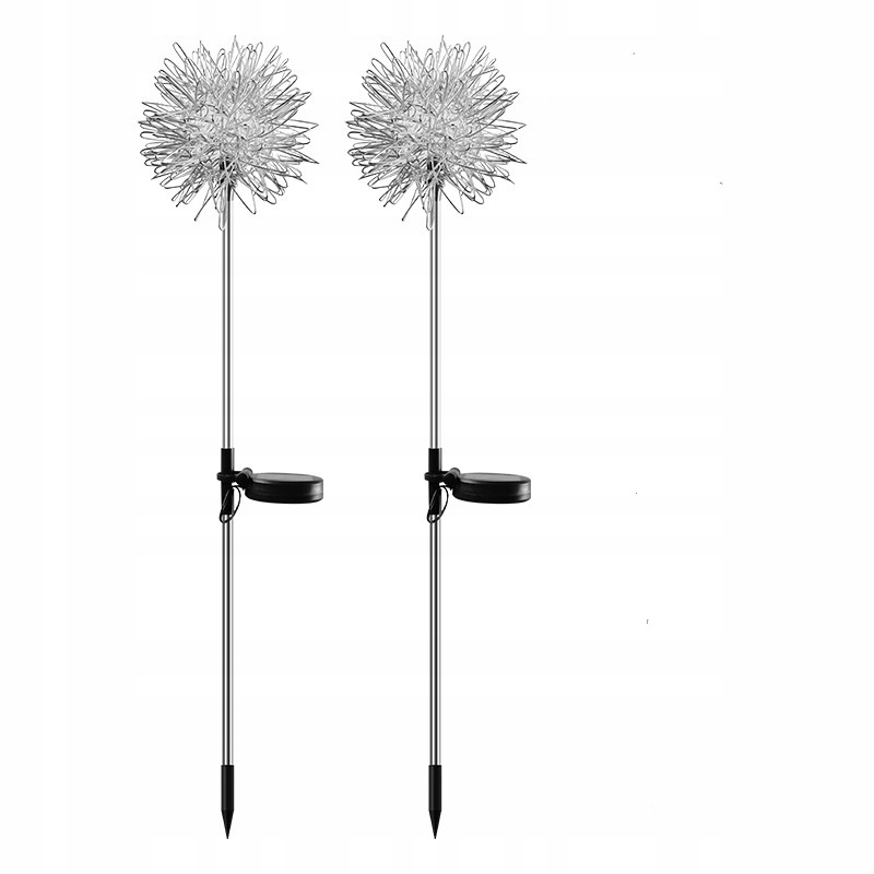 

Lampa Solarna Ogrodowa Lampka Ozdoba 2szt