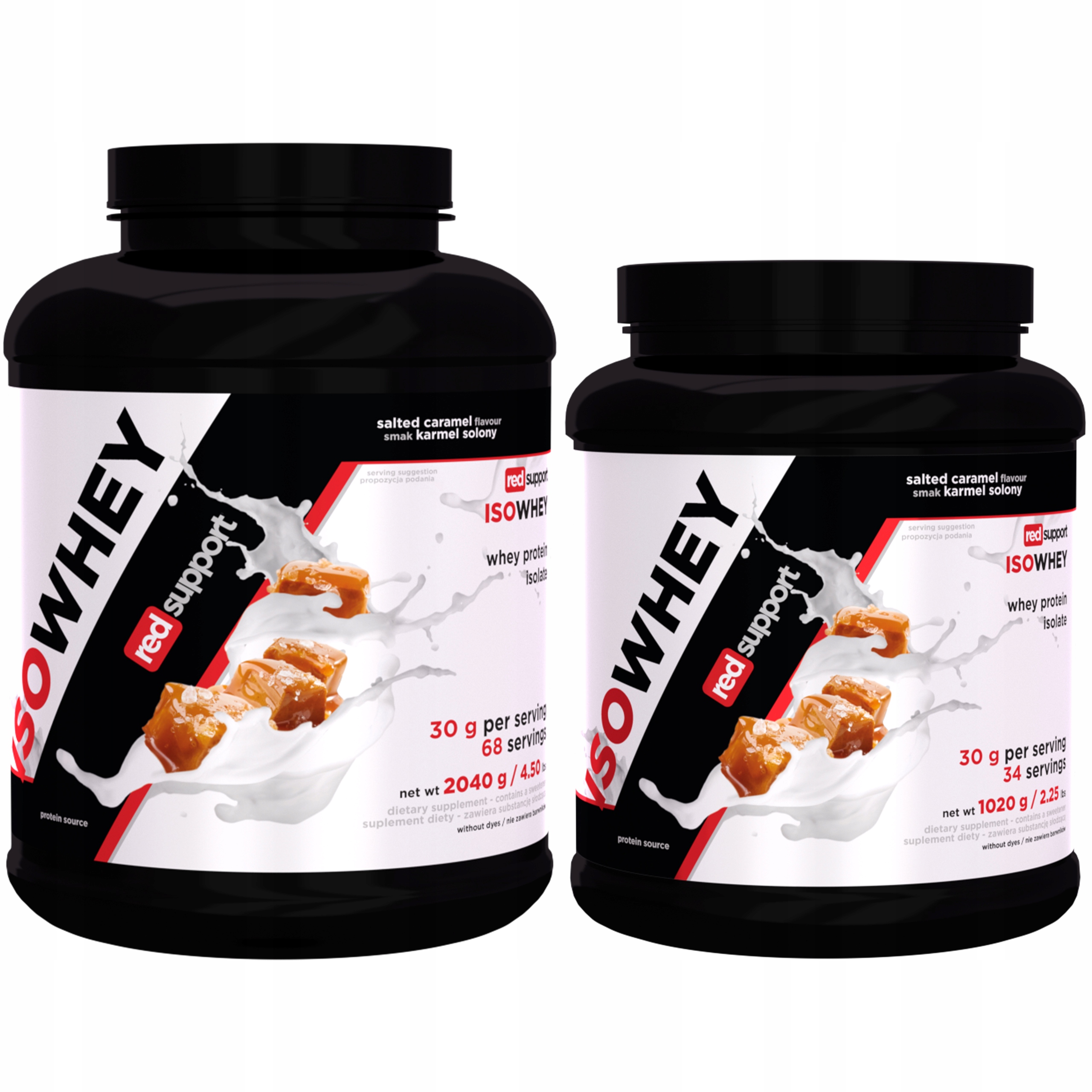 Syrovátkový Protein Wpi Izolát 3060 g Slaný Karamel Whey Protein 102 Porce