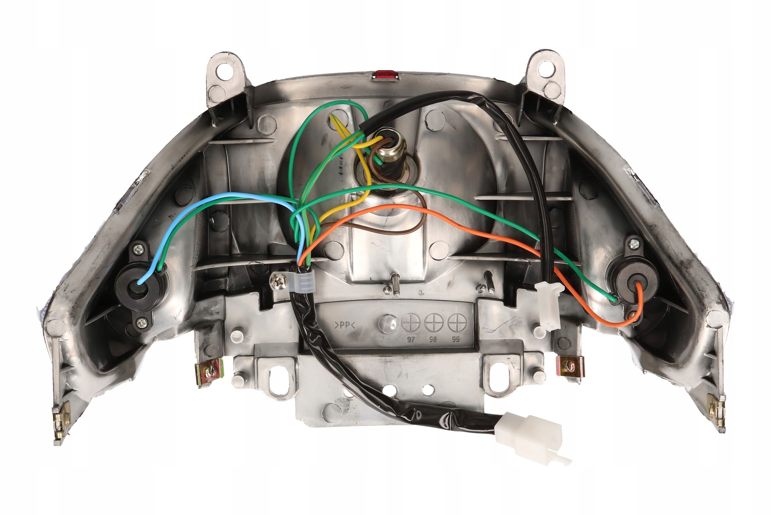 Lampa tył tylna białe klosze kierunkowskazów Quest Romet Inca skutery 4T Dopasowanie do pojazdu produkt dedykowany