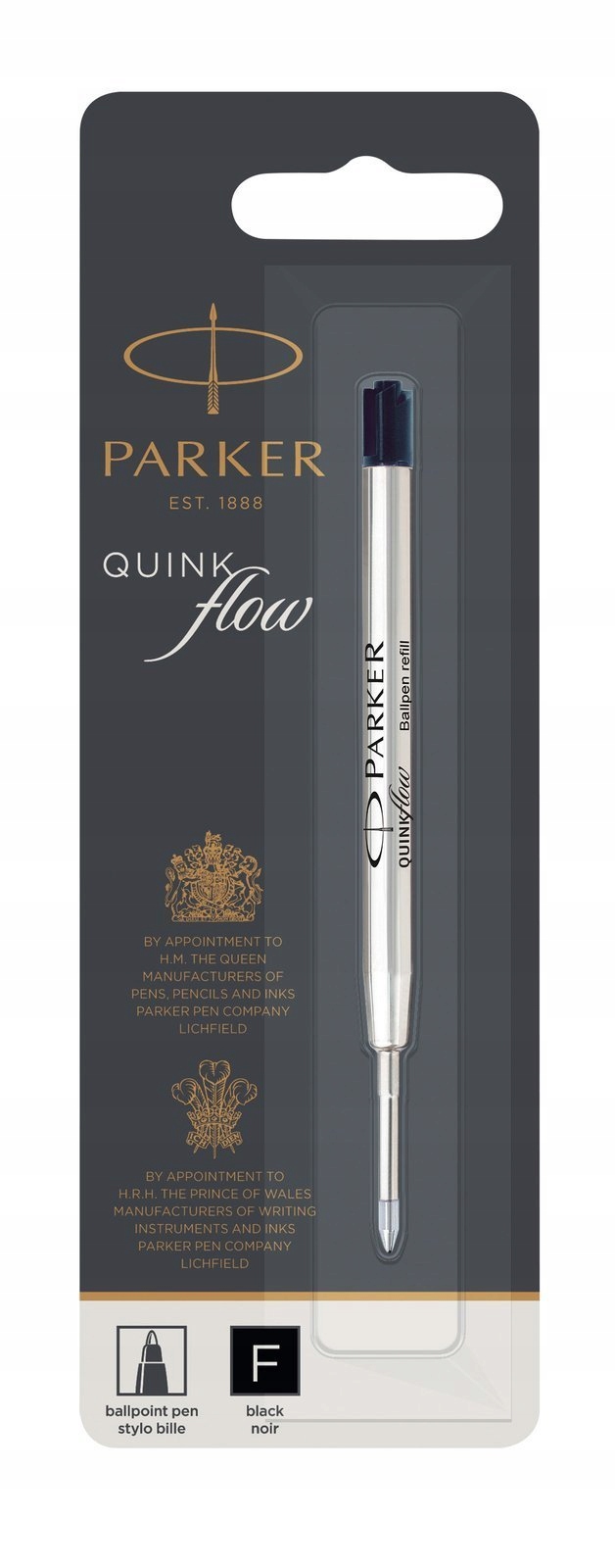 

Wkład do Długopisów Parker Czarny F