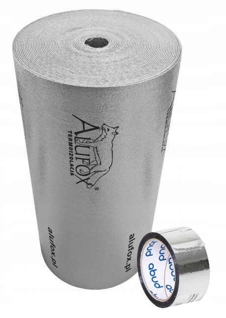 

Alufox Folia termoizolacyjna 24m2+1x taśma
