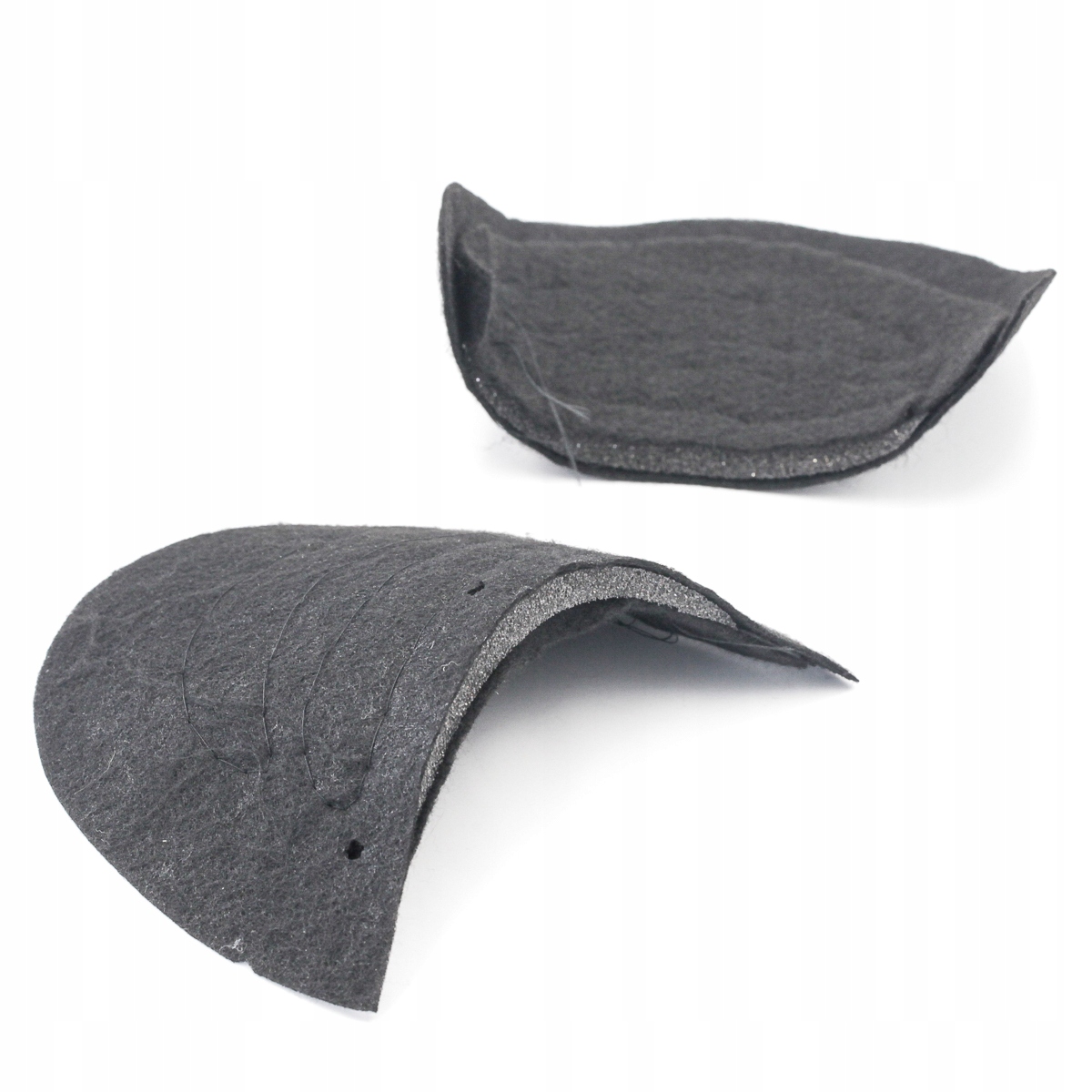 Ramenní vložky polštáře fastrované černé 8mm 50par P/I/i123/B-08