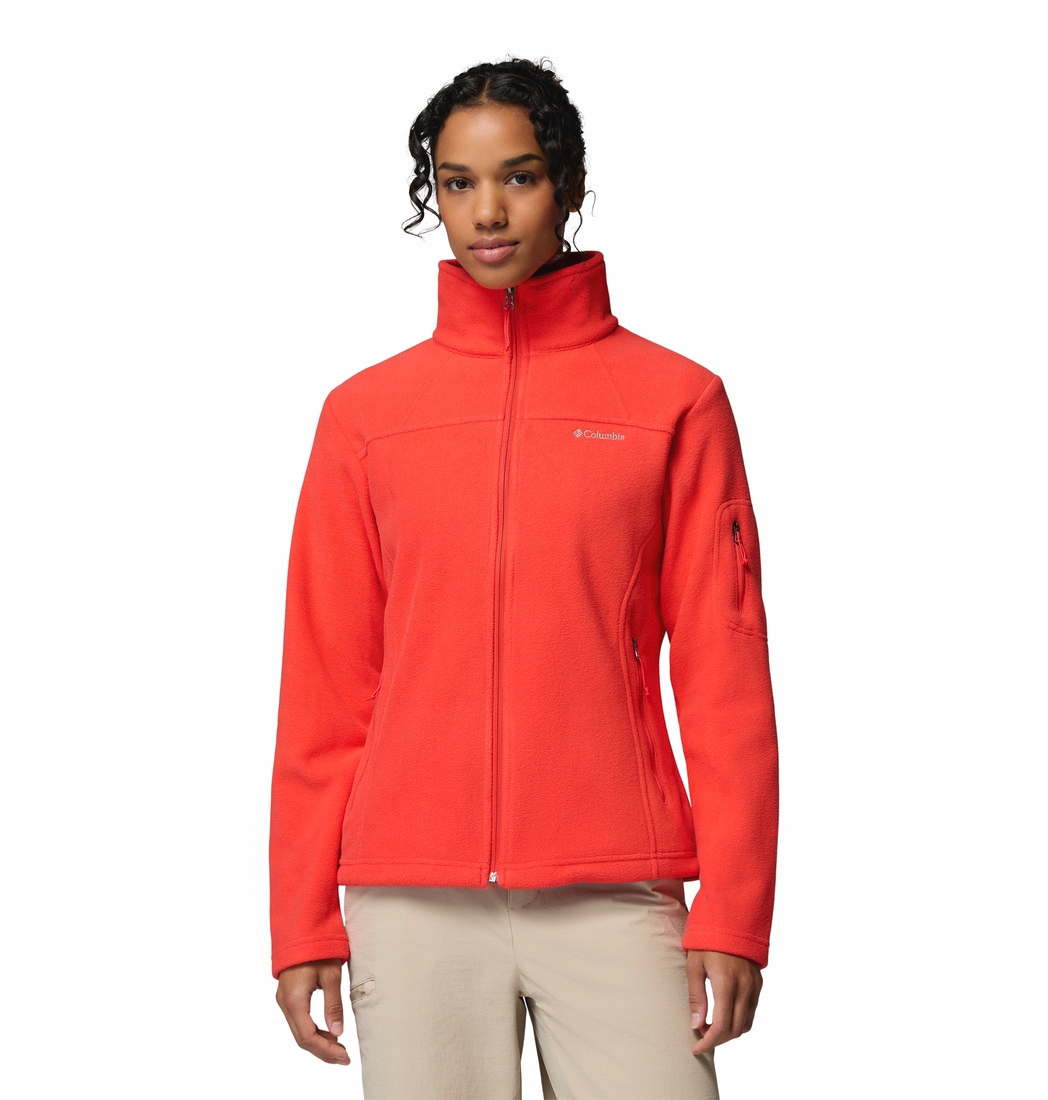 Fleecová Mikina dámský Columbia Fast Trek II červený 1465351606 r M