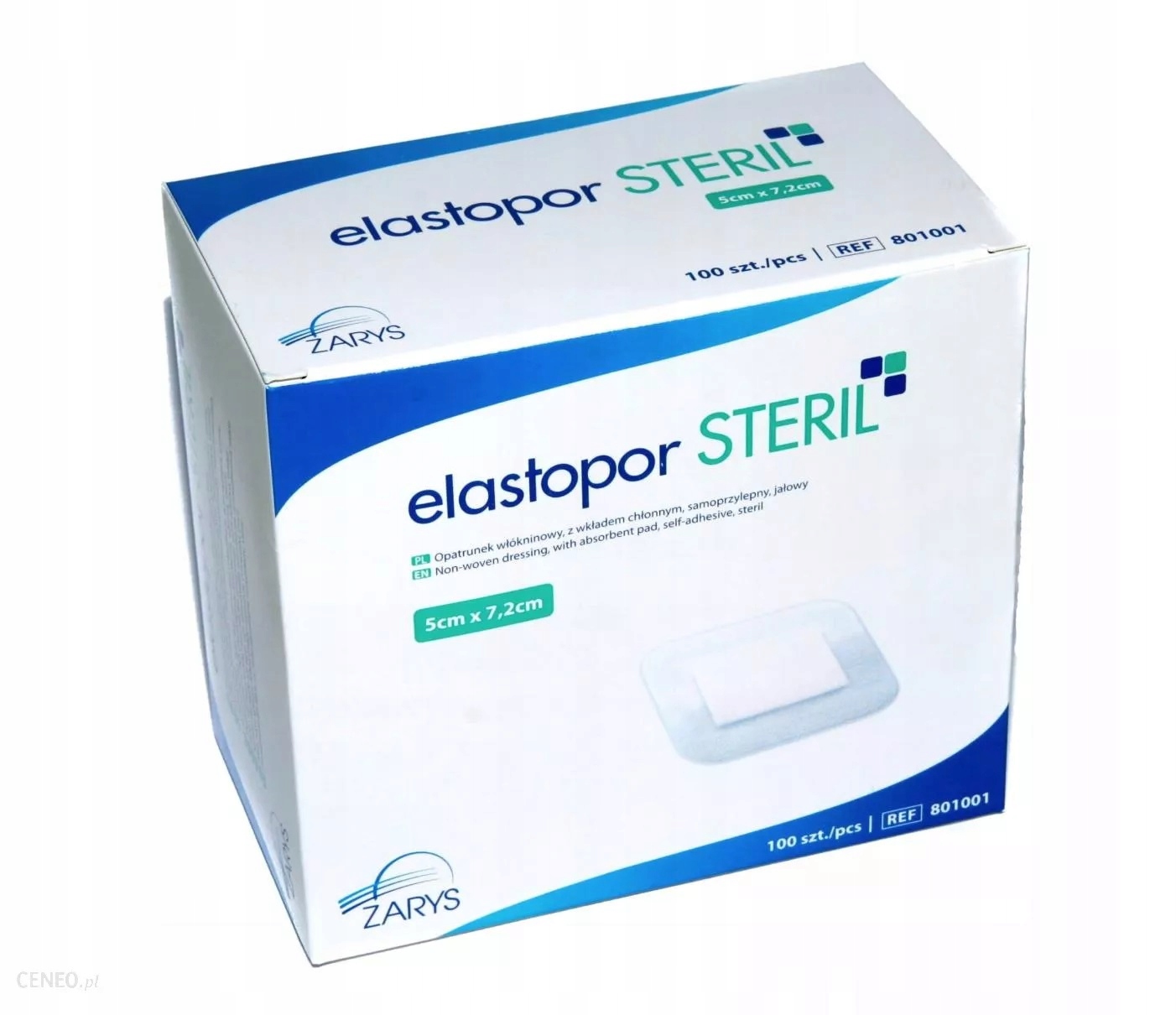 

Elastopor Steril opatrunek jałowy 5x7,2cm, 5 szt.