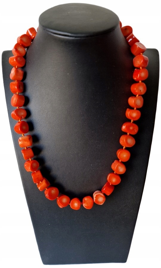 Korál Přírodní Náhrdelník Tantrické Kameny Životní Síla Muladhary