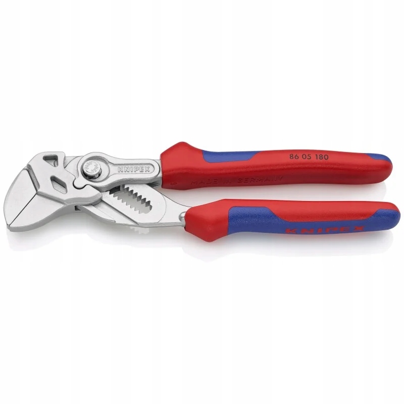 Knipex 86 05 180 Szczypce-klucz do rur 180 mm chromowane do armatury