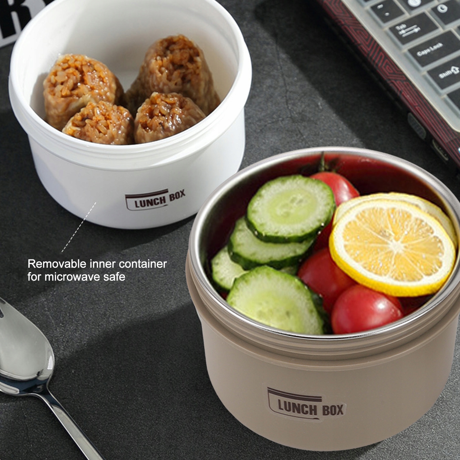 Lunch box 600 ml Rodzaj lunch box