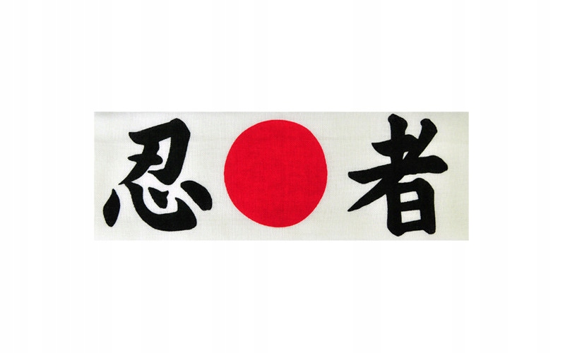 

Opaska na głowę - Hachimaki - Ninja [3305964]