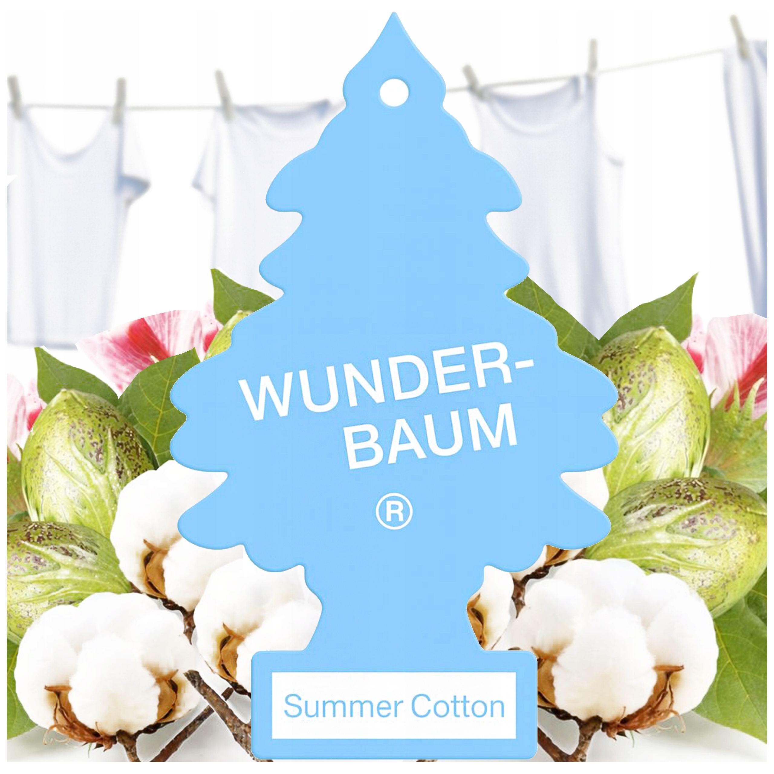 Choinka Wunder Baum Summer Cotton Zawieszka Samochodowa Zapach