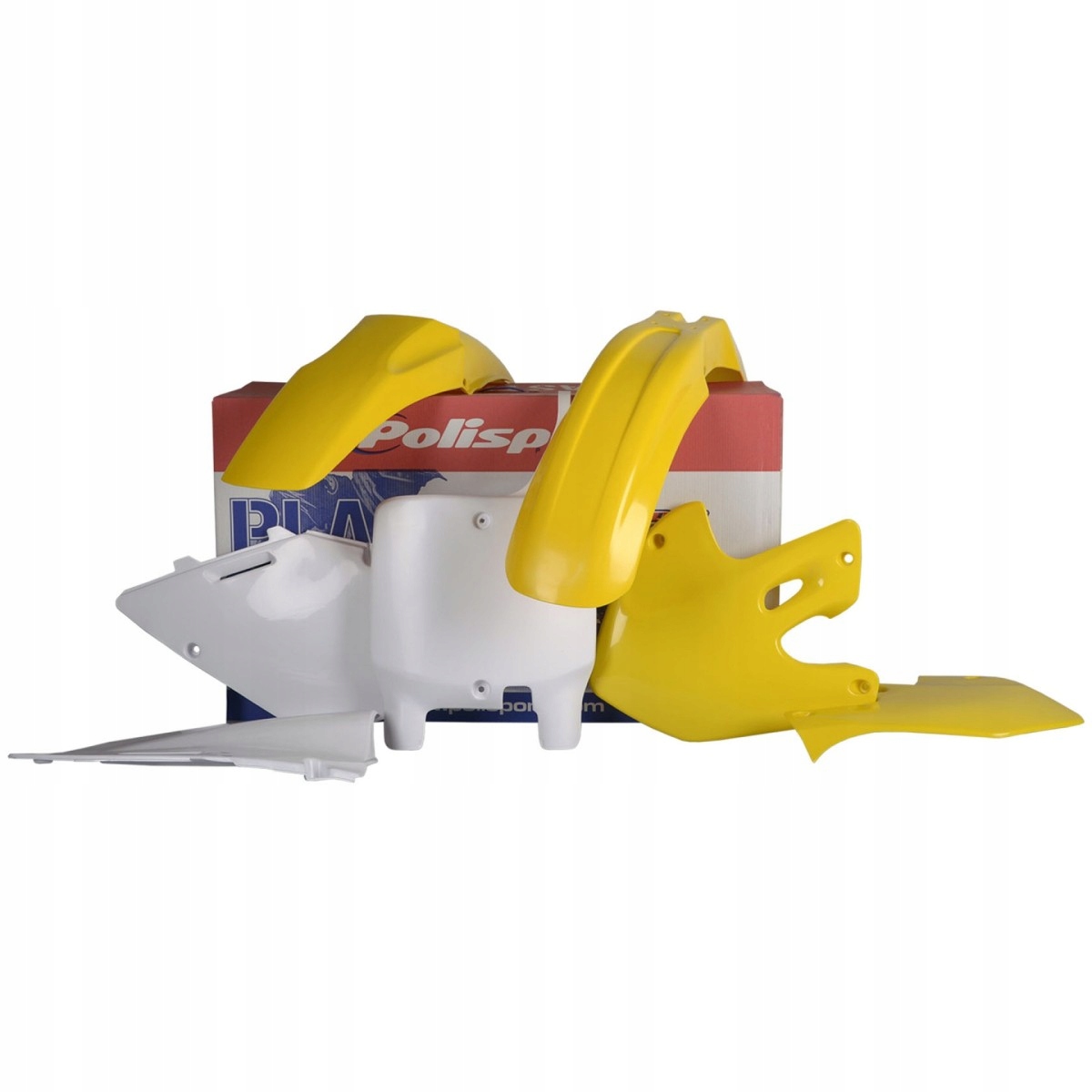 Polisport Sada Plastov Suzuki Rm 125/250 '99-'00 Farba Žltá Biela