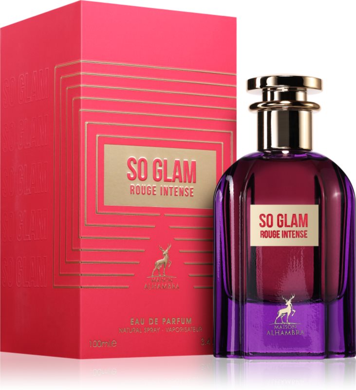 Maison Alhambra So Glam Rouge Intense Parfémovaná Voda 100 ML Pro Ženy