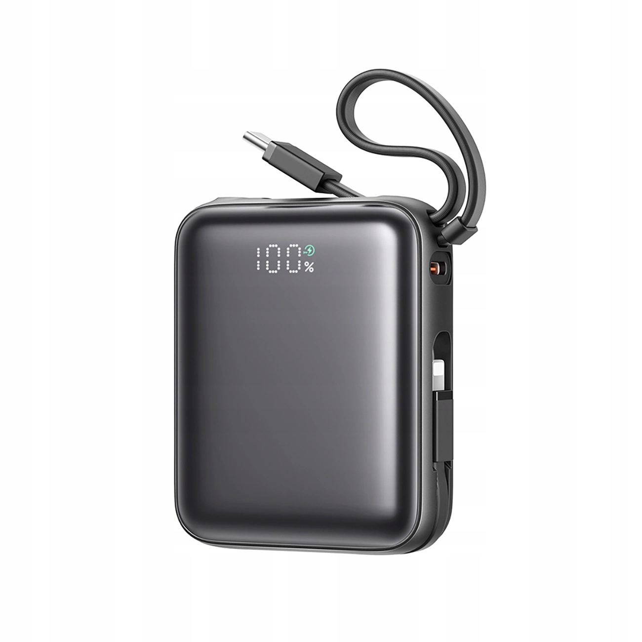 Joyroom Powerbank JR-PBF27 10000MAH 22.5W Z Wbudfanymi Kablami Usb-c