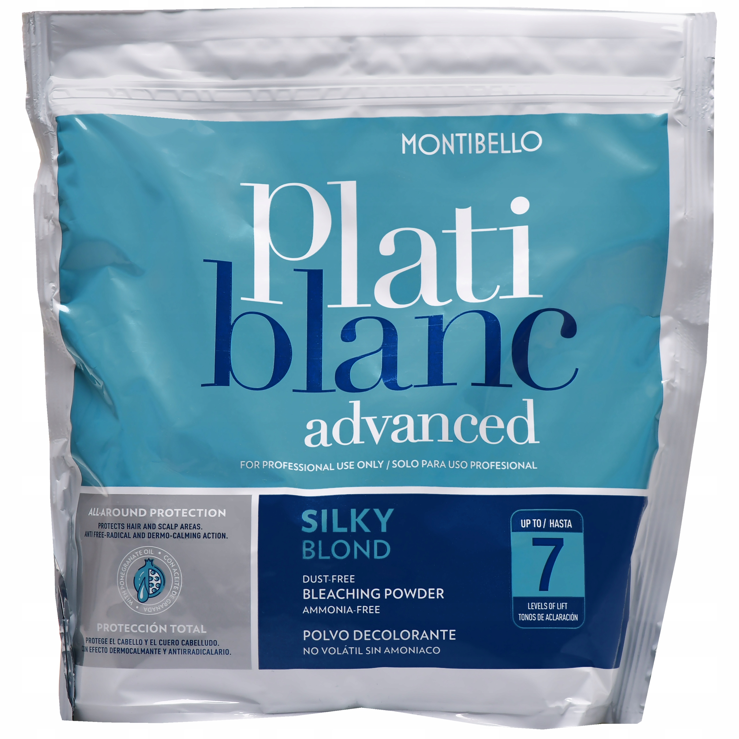 Rozjasňovač v prášku Montibello Platiblanc Advanced, 500 g, jemná formule