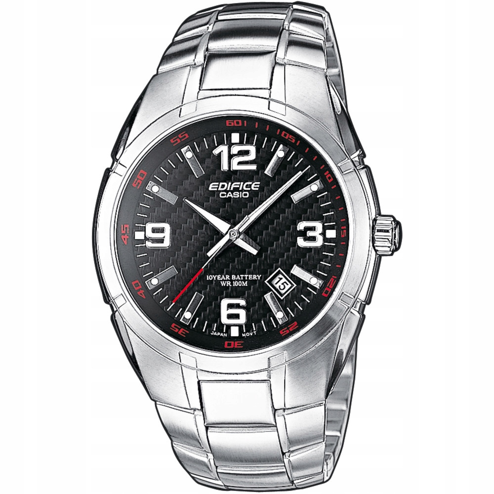 Casio Edifice EF-125D-1AVEF 100m Srebrny